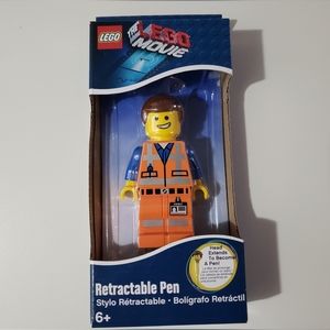Lego - The Lego Movie - Emmet Retractable Pen (NIB)